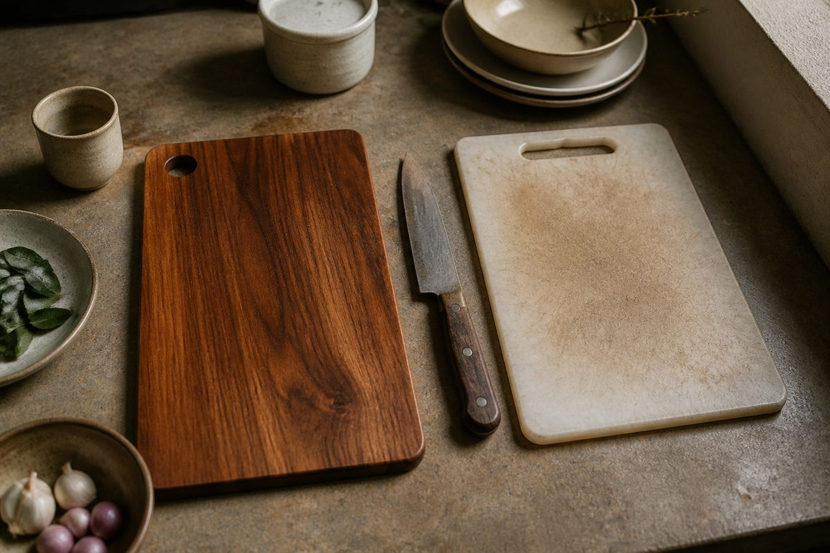 Wooden vs plastic chopping boards: the hygiene question, honestly